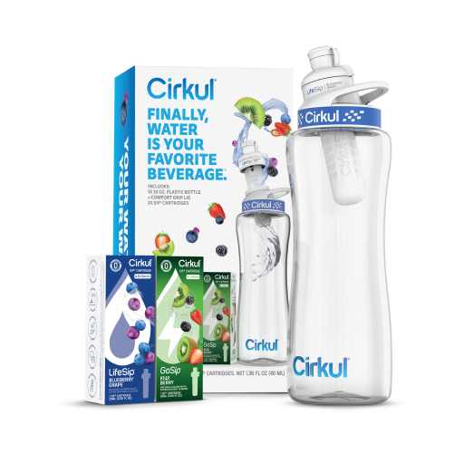 32oz. Plastic Bottle Starter Kit - Lite Bottle