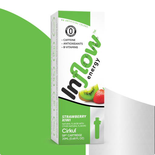 Inflow Energy Strawberry Kiwi - Simple Sip Use